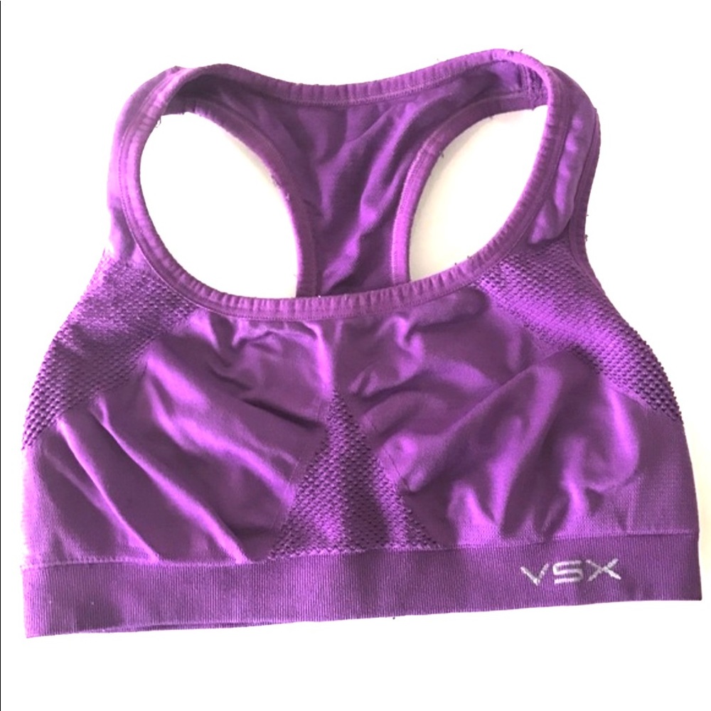Victoria's Secret VSX Purple Sports Bra XS - Picture 1 of 3
